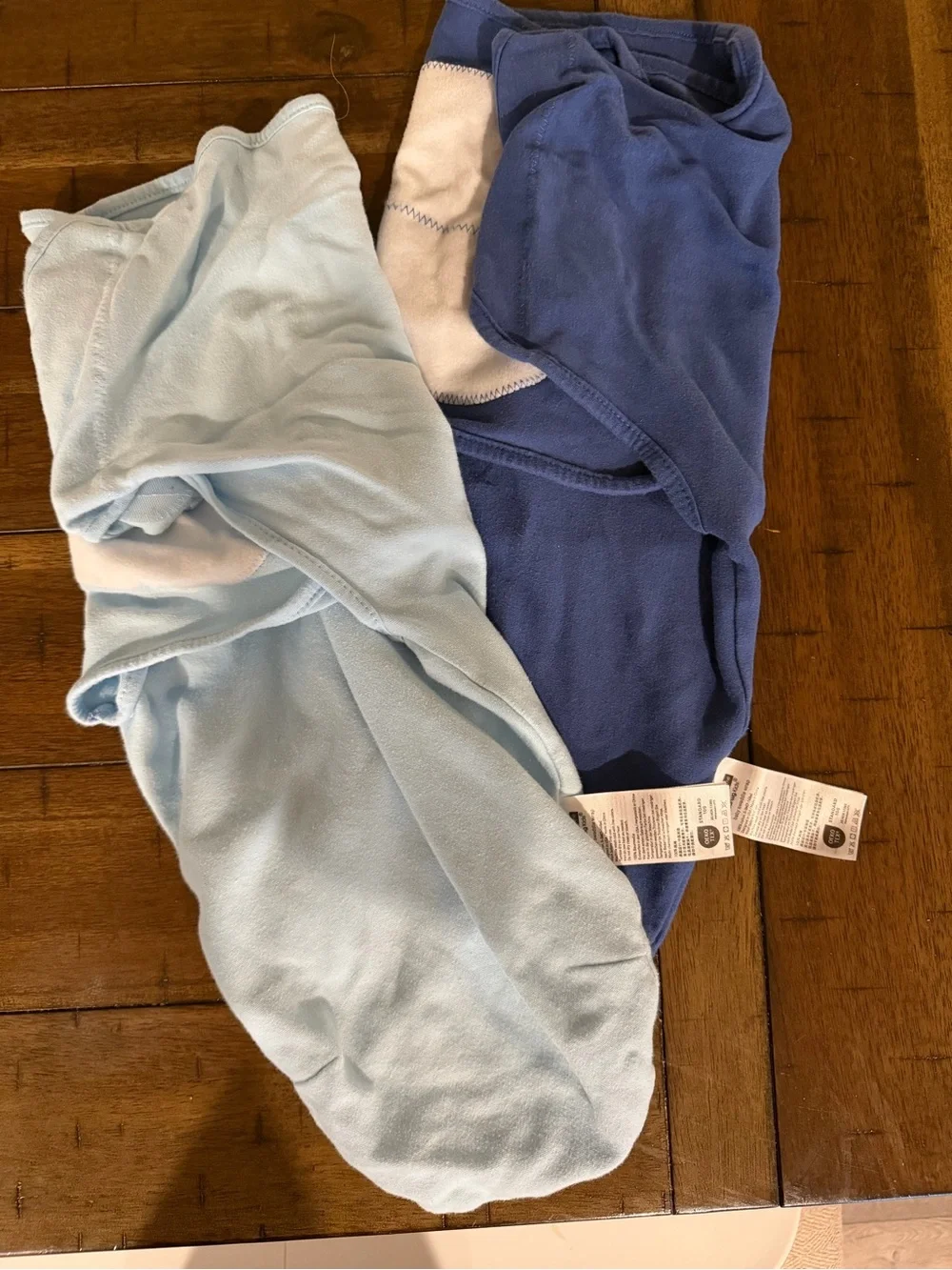 SwaddleMe Gray Striped & Cream Dino Print Kids Pajama Sleep Sacks